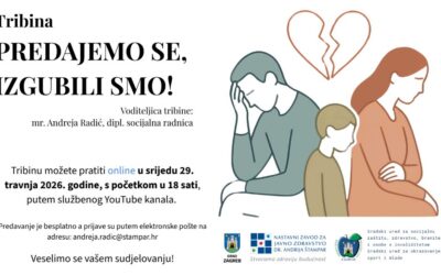 Tribina za roditelje pod nazivom “Predajemo se, izgubili smo!”