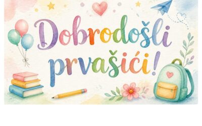 Dobrodošli prvašići